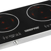 Geepas GIC6131N Digital Infrared Cooker 3000W Double Hob | Touch & Knob Control