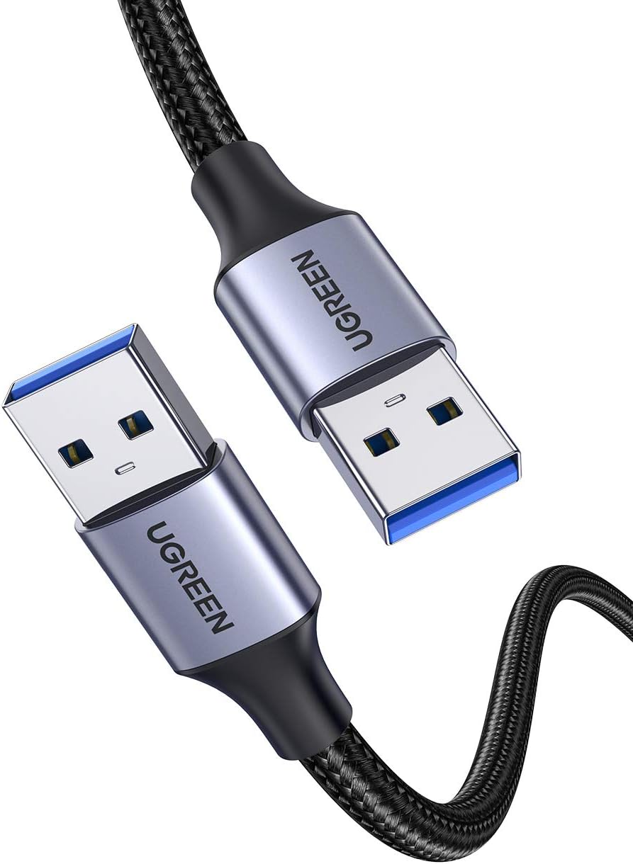 UGREEN USB 3.0 A to A Cable 1M – 5Gbps Braided High-Speed.