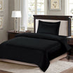 ARMN Naturesoft 3-Piece Single Duvet Cover Set - Black