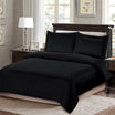 ARMN Nature Soft King Duvet Set – 4 Pieces, Elegant Black