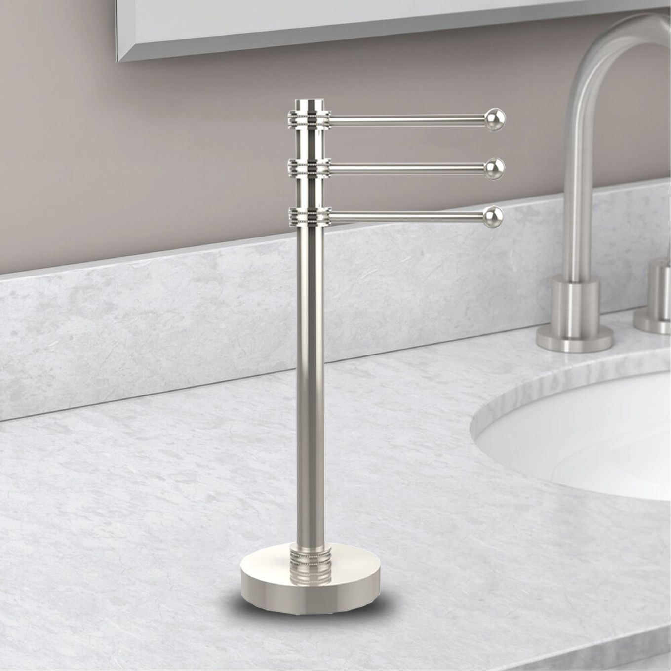 ARMN Delta Triple Towel Stand – Modern Design