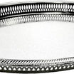 Zolten Oval Tray Silver 53.8×39 cm – Stylish Serving Piece