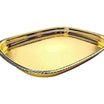 Zolten Rectangular Tray Gold 59.5×46.8 cm – Elegant Serving