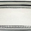 Zolten Rectangular Tray Silver 45.3×34.5 cm – Elegant Serving