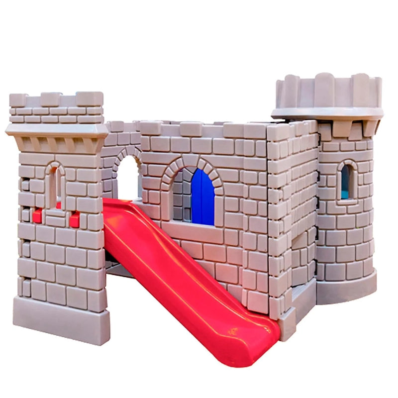 Little Tikes Classic Castle Playhouse – Kids Outdoor Play Castle with Slide
