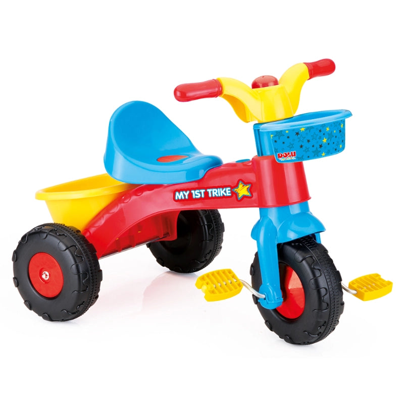 Dolu My First Trike – 3-Wheel Kids Bike with Front & Rear Baskets