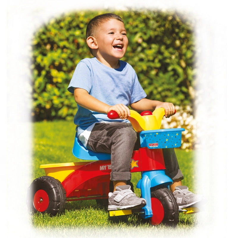 Dolu My First Trike – 3-Wheel Kids Bike with Front & Rear Baskets