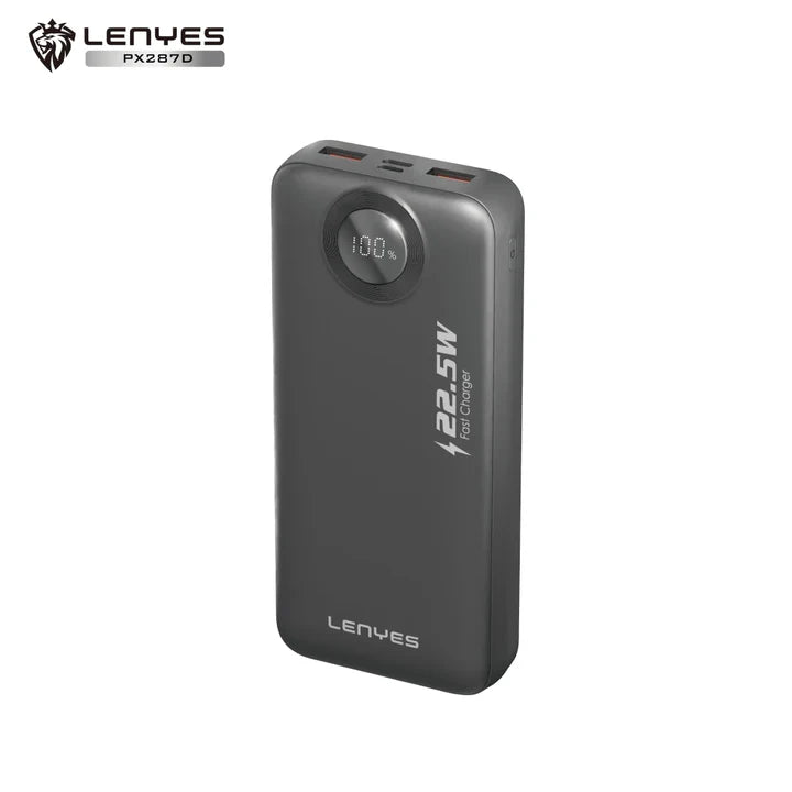 Lenyes PX287D Power Bank 10000mAh Fast & Compact