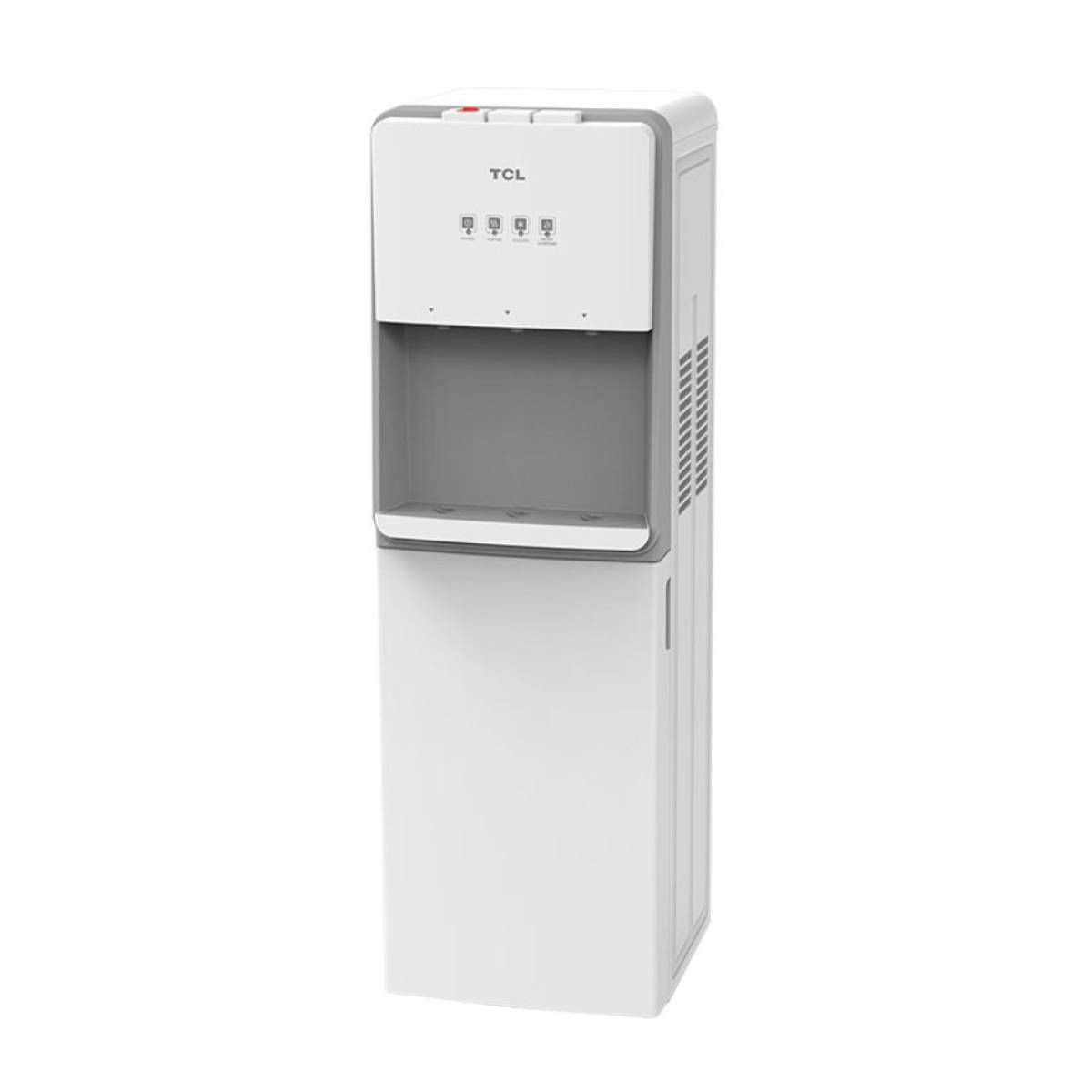 TCL TY-LWYR107T Bottom Load Water Dispenser | Hot, Cold & Room Temp | 3 Taps | Stainless Steel