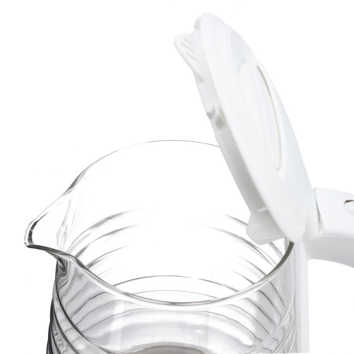 Geepas Electric Glass Kettle 1.7L 2200W Stainless Steel Heating Element