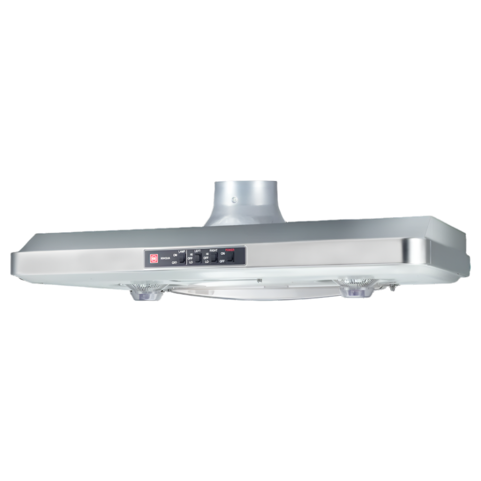 KDK 90cm Wall-Mounted Range Hood with Twin Motors