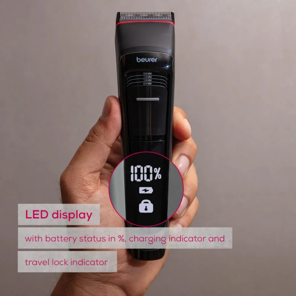 Beurer MN5X Hair Clipper & Trimmer with 4.5-Hour Battery Life