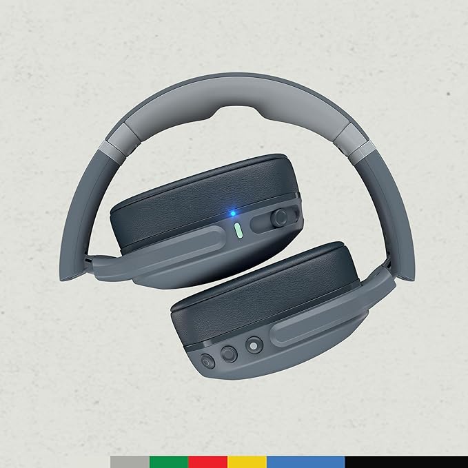 Skullcandy Crusher Evo Wireless Over-Ear Headphones - Chill Grey