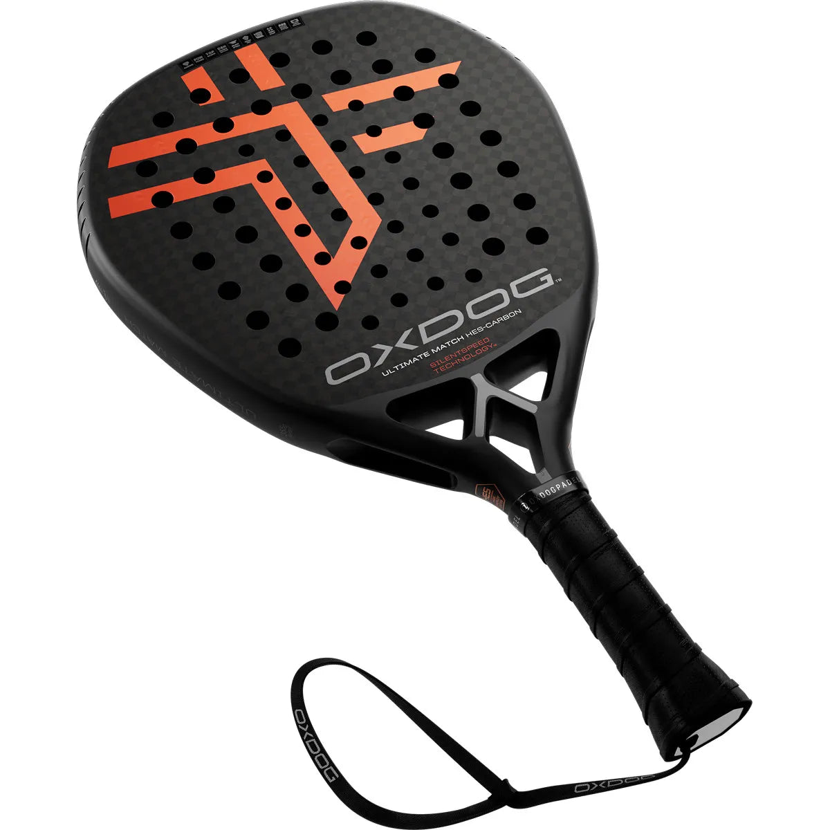 OXDOG Ultimate Match HES-Carbon SilentSpeed 3D/Sand Racket