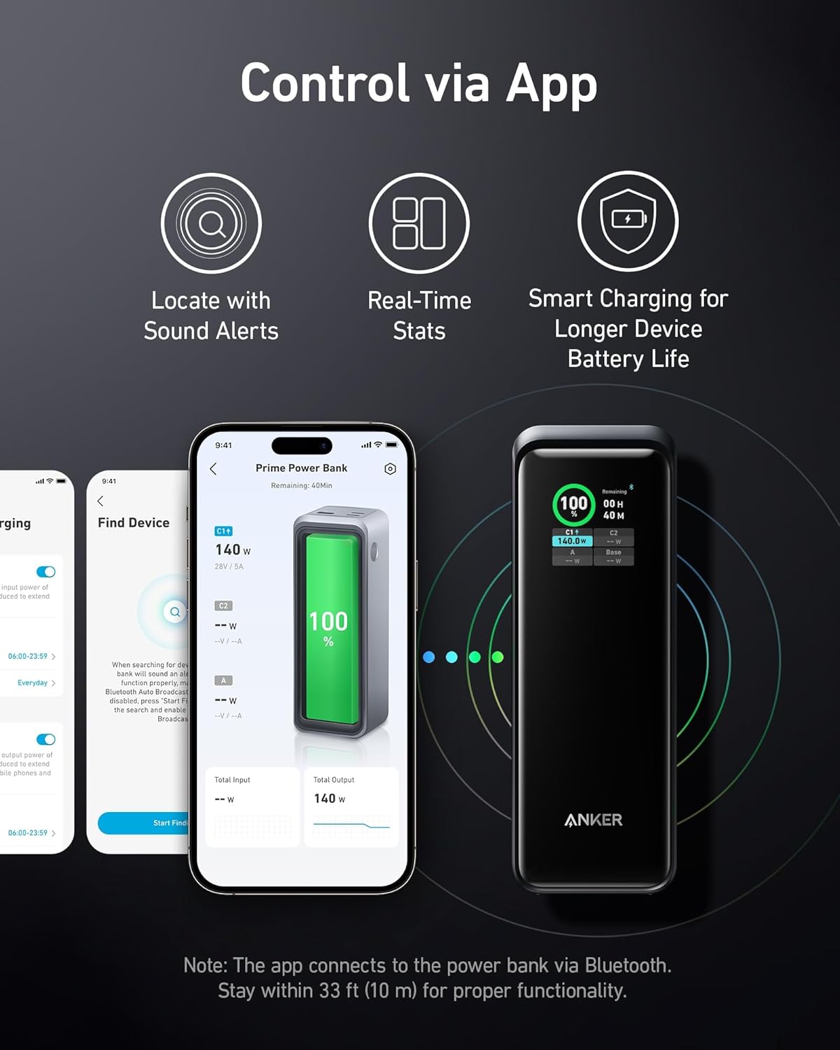 Anker Prime Power Bank 27,650mAh – 250W Fast Charging, 3 Ports