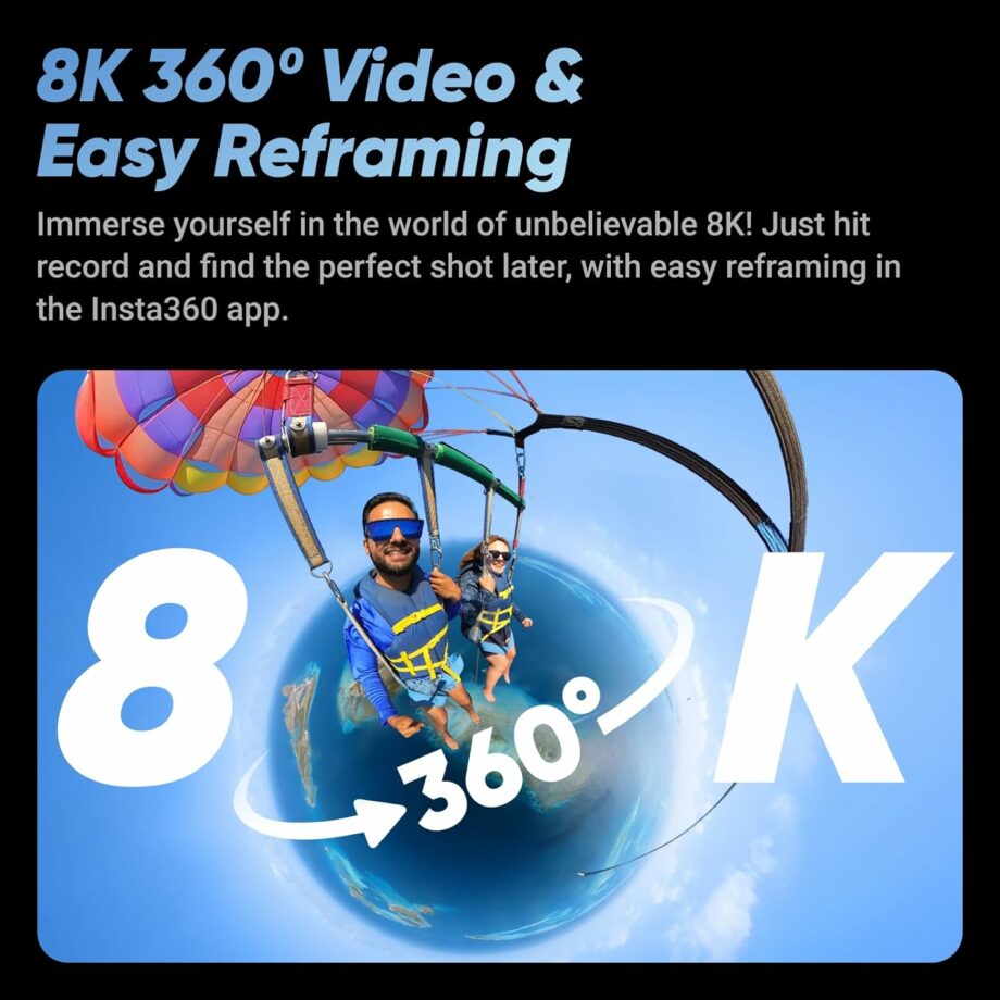 Insta360 X4 – 8K 360 Action Camera Adventure Bundle