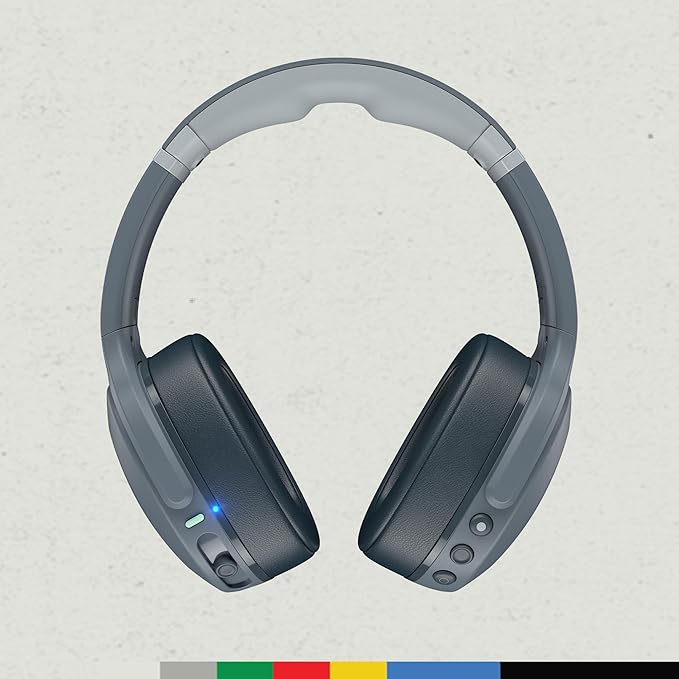 Skullcandy Crusher Evo Wireless Over-Ear Headphones - Chill Grey