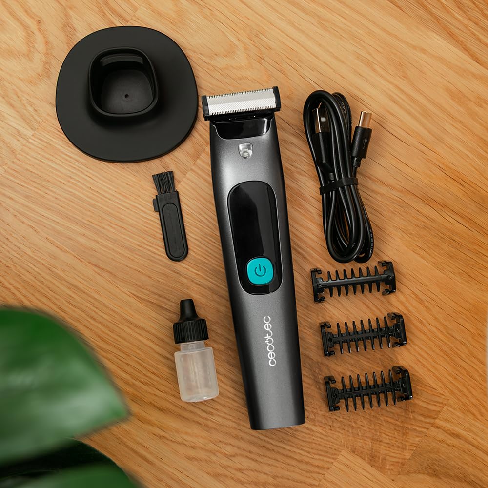 Cecotec PrecisionCare OneShave Screen Electric Shaver IPX7 90 Min Digital Display