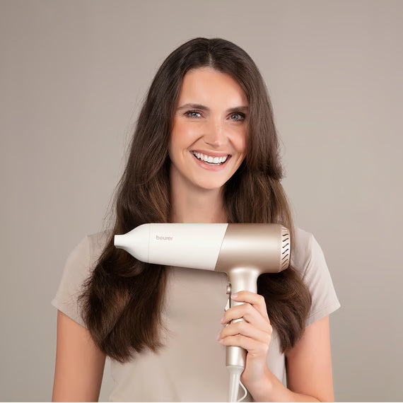 Beurer Hairdryer - Professional Ion Hair Dryer with Diffuser