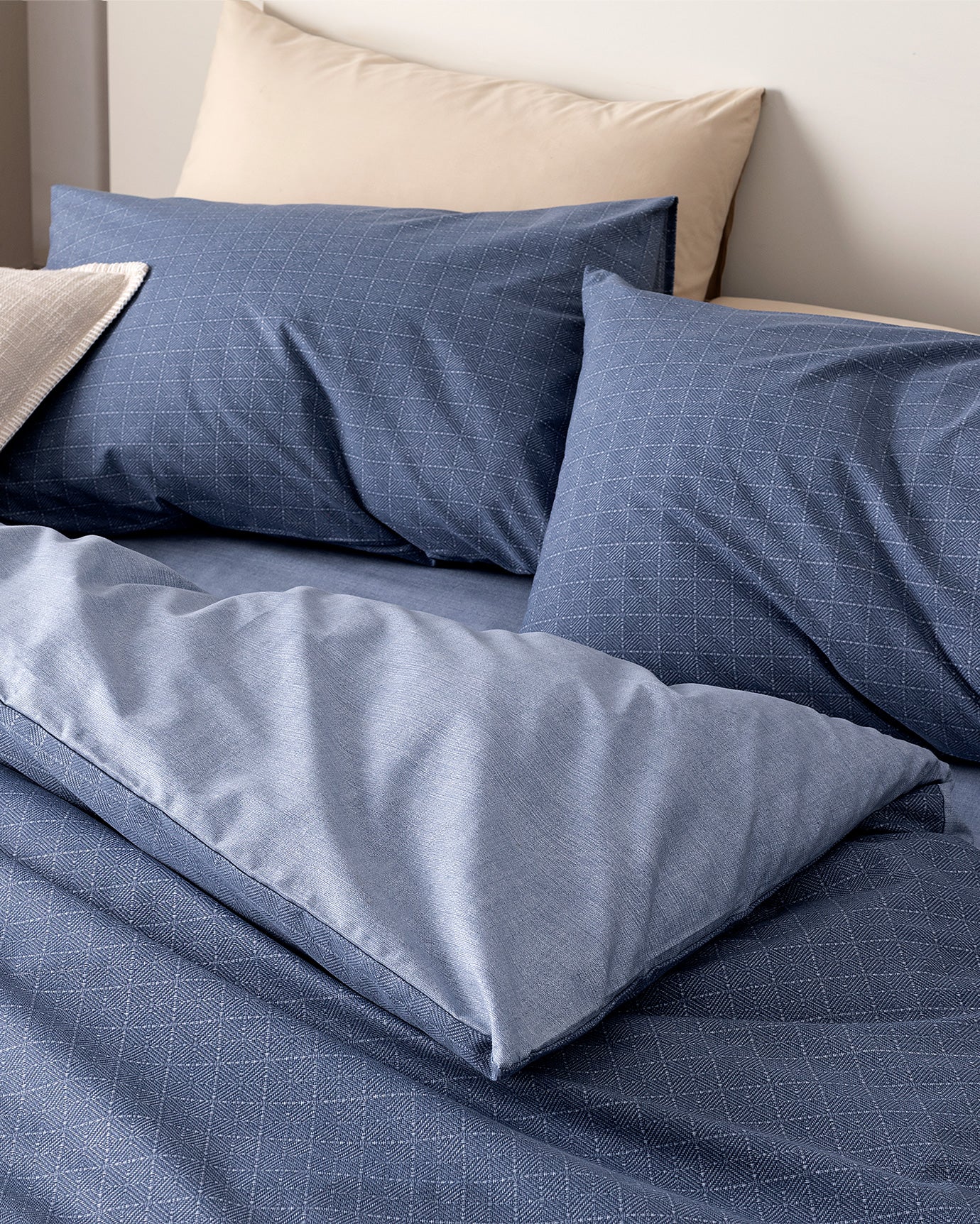 Odette King Size Duvet Cover Set - Ranforce Patterned - Madame Coco JO