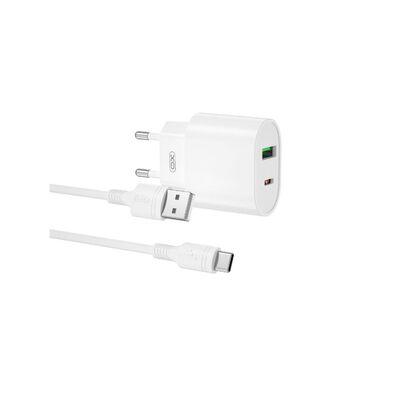 XO L81A EU PD20W+QC3.0 18W dual USB single port fast charger Single port