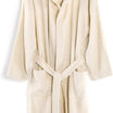 Caleffi Minorca Bathrobe XXXL - Beige Grey Soft & Cozy