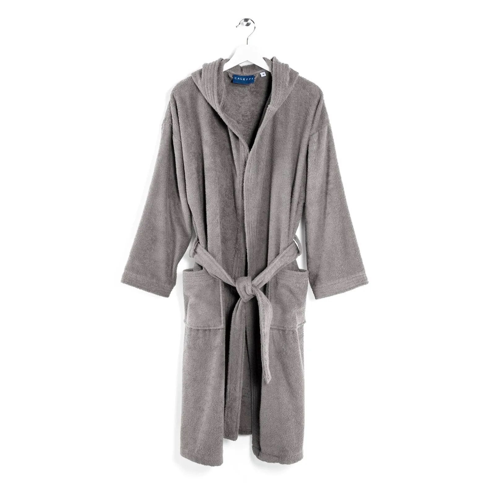 Caleffi Minorca Bathrobe XXL - Grey Elegant & Cozy