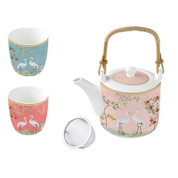 Easy Life Jardin De Reves Tea Set - Multicolor