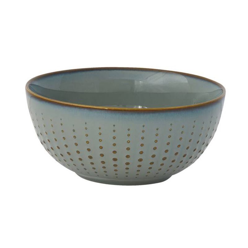 Easy Life Drops Bowl – Celadon/White – 20cm