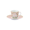 Easy Life Jardin De Reves Cup & Saucer Set 200ml - 2pcs
