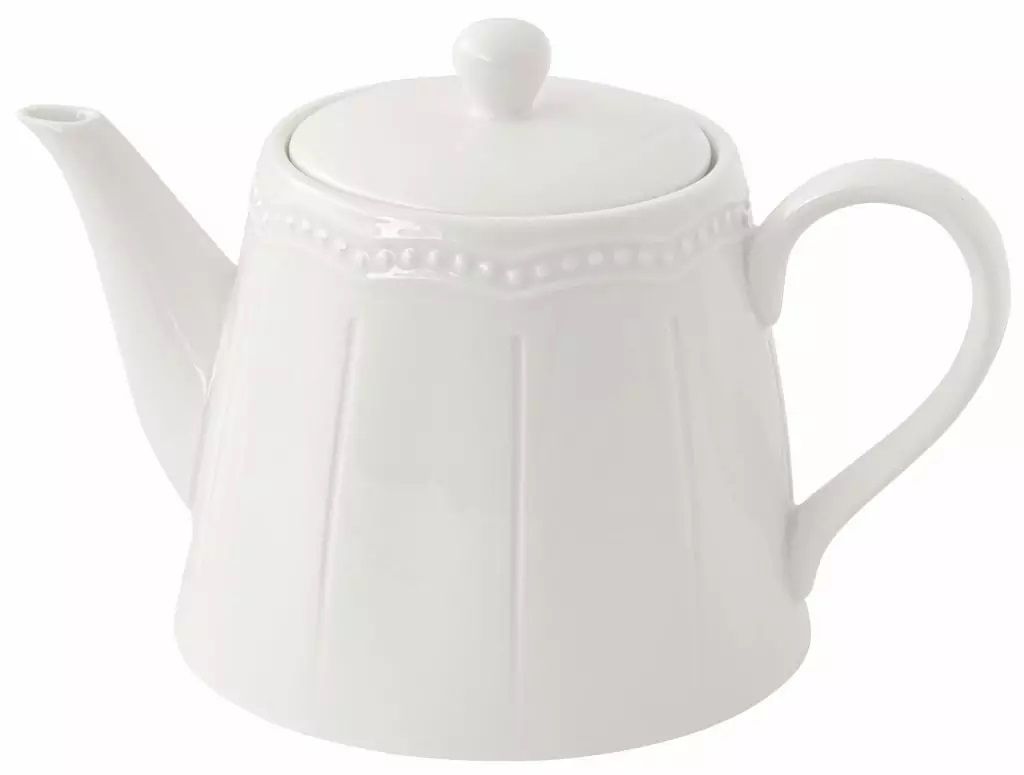 Easy Life Elite Porcelain Teapot – White – 850ml