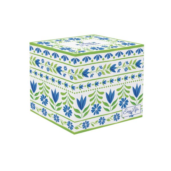 Easy Life Flowers Garden 350ml Mug with Box - Blue & Green