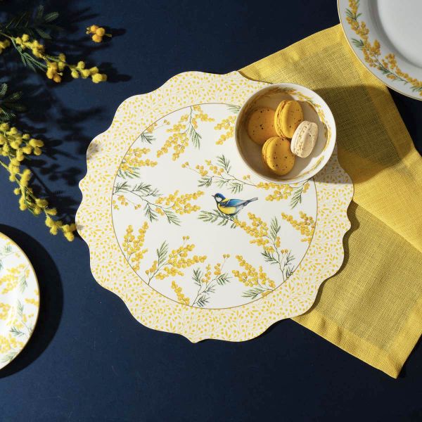 Easy Life Mimosa 2-Piece Dish Mats 34.5cm - Multi Colors