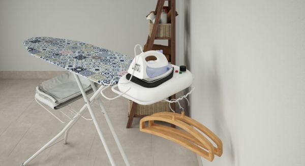 Colombo Stella Ironing Board - White | Easy & Comfortable
