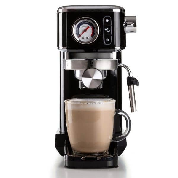 Ariete Moderna 1381 Espresso Machine – Black – Stylish Coffee
