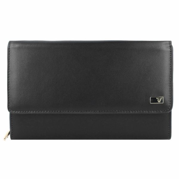 Roncato Firenze Women's Leather Wallet - Black