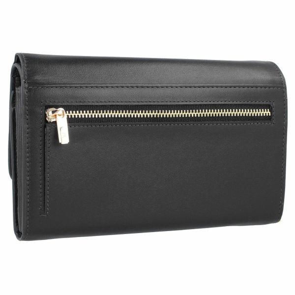 Roncato Firenze Women's Leather Wallet - Black