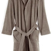 Caleffi Minorca Bathrobe XXL - Beige Grey Soft & Elegant