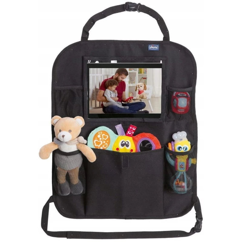Chicco Backseat Organizer with iPad Holder – Black