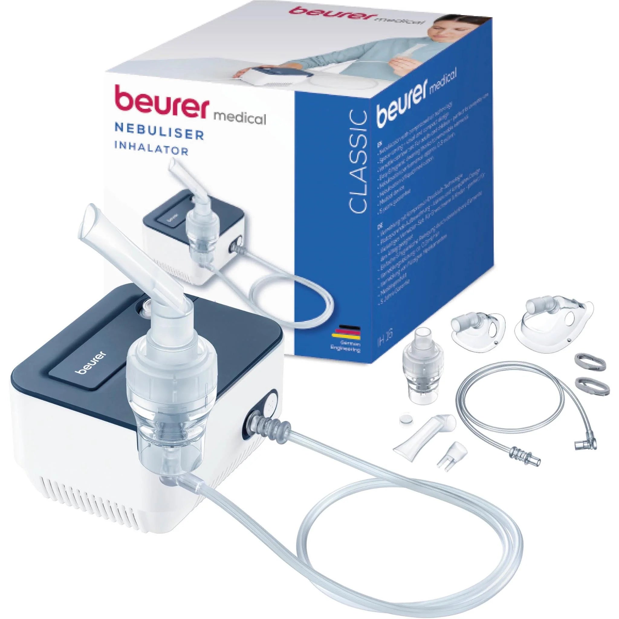 Beurer Nebuliser - Compact Respiratory Treatment Device