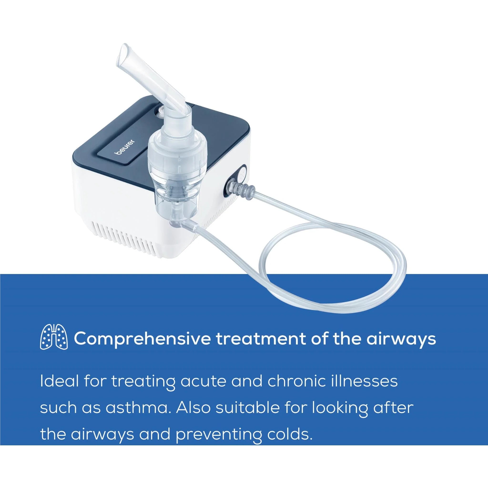 Beurer Nebuliser - Compact Respiratory Treatment Device
