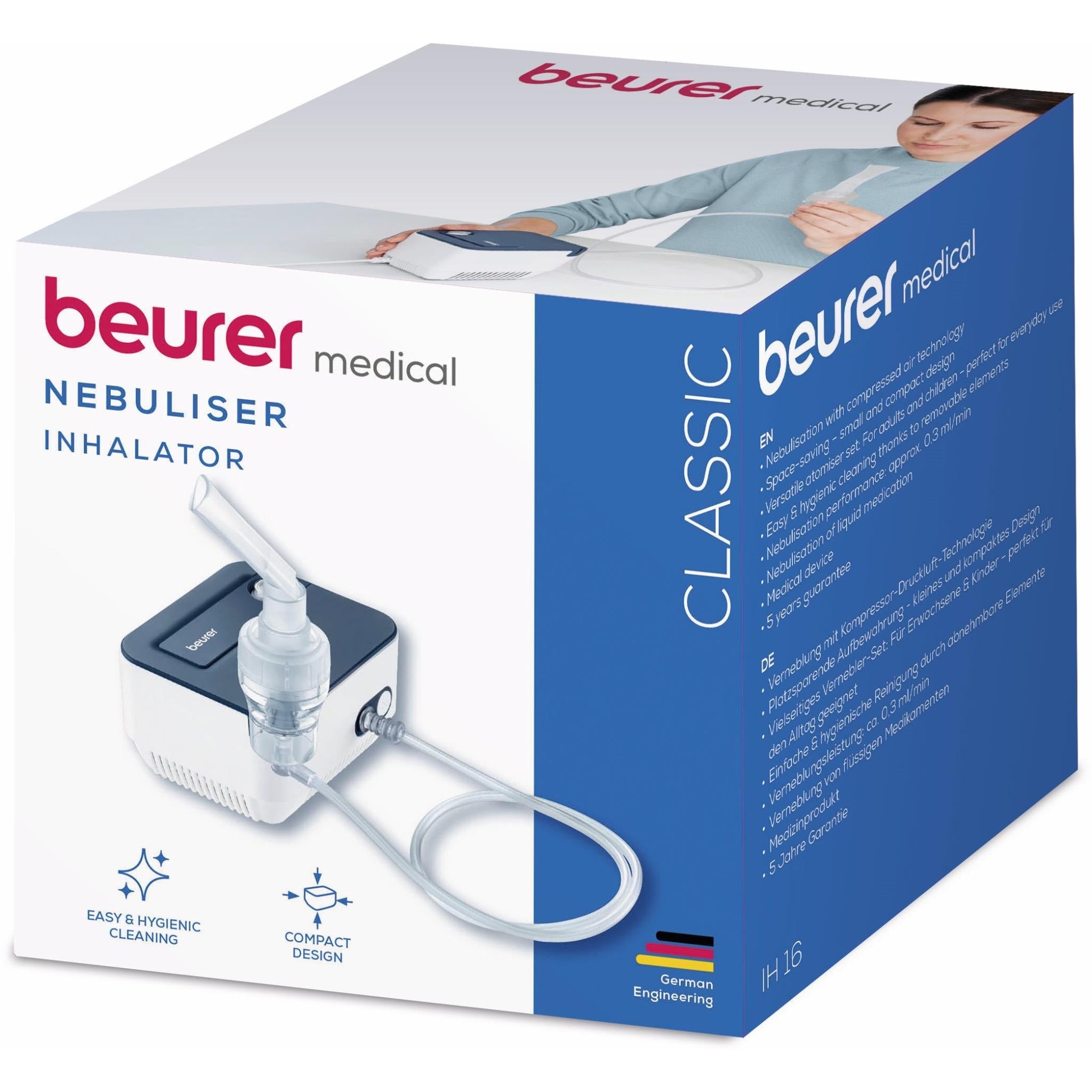 Beurer Nebuliser - Compact Respiratory Treatment Device