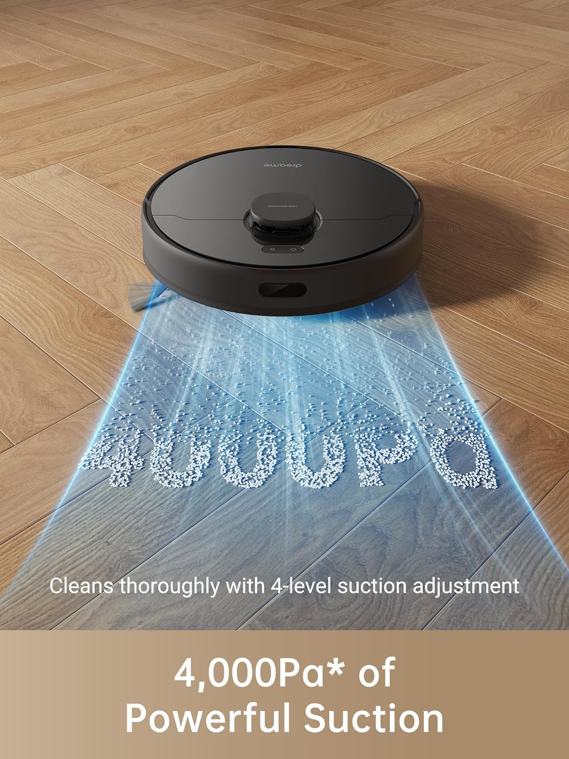 Dreame D9 Max Robot Vacuum & Mop Combo - Black