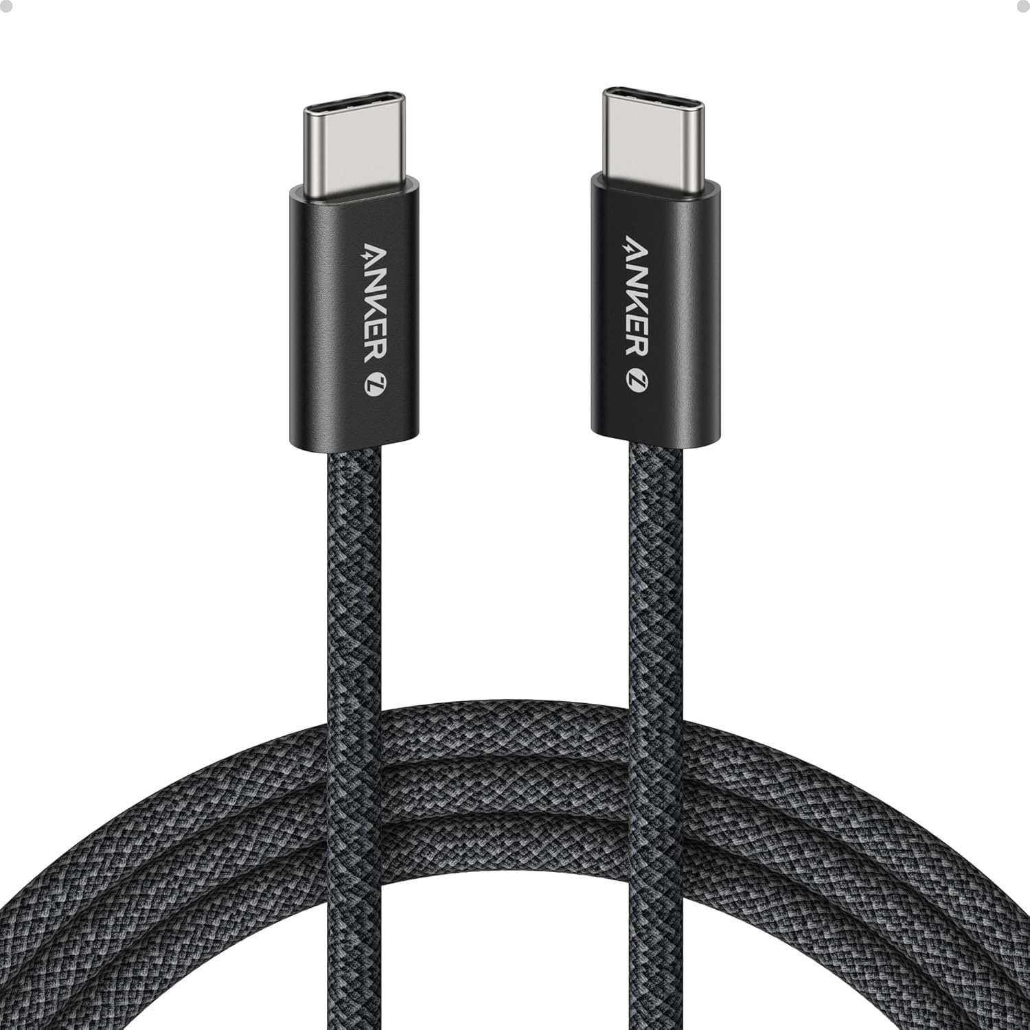 Anker Zolo USB-C to USB-C Cable 240W Braided 6ft