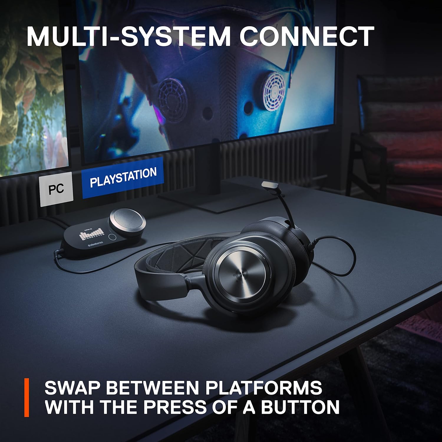 SteelSeries Nova Pro Gaming Headset Hi-Res Audio + GameDAC Gen 2