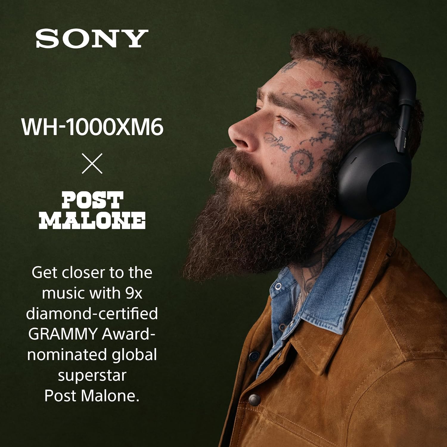Sony WH-1000XM6 Wireless Noise Canceling Headphones