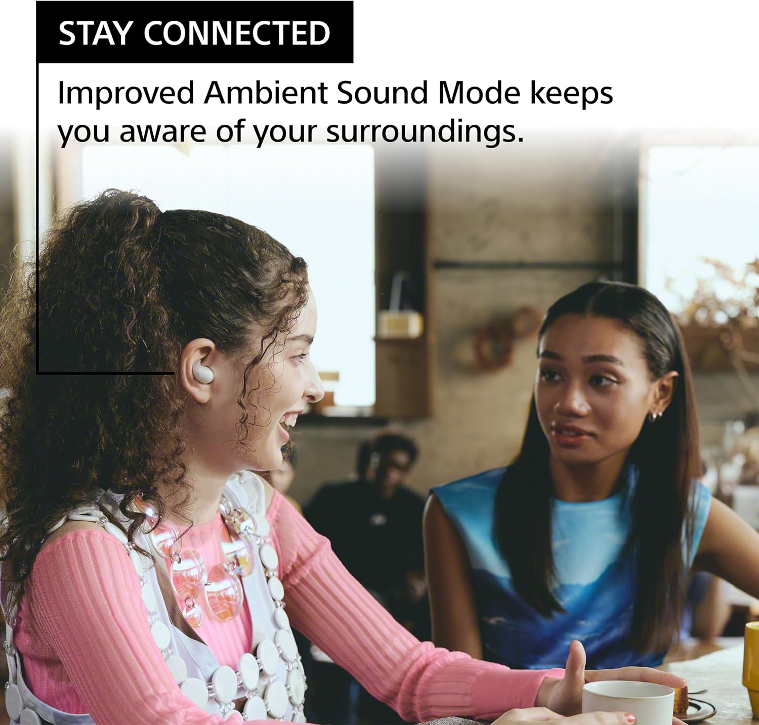 Sony LinkBuds Fit Wireless Earbuds – Noise Canceling & Comfort