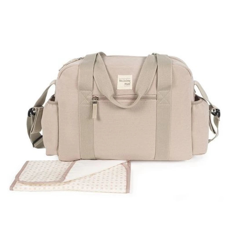 Eco Mum Changing Bag – Apricot, Lightweight & Eco-Friendly