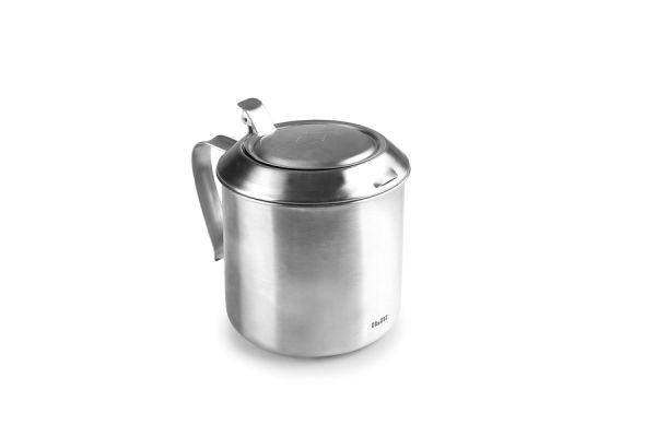 Ibili Luxe 0.75L Fish Oil Strainer Pot – Stainless Steel