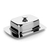 Ibili Stainless Steel Butter Dish with Lid for Fresh Butter